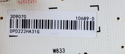 KIT DE TARJETAS PARA TV HISENSE / MAIN 300943 / RSAG7.820.1135/ROH / 300943B / FUENTE 309070 / RSAG7.820.10689/ROH / 10689-D / T-CON 296018 / RSAG7.820.11320/ROH / 304349 / PANEL HD750Y1U72-TAL2/S0/GM/CKD3A/ROH / DISPLAY HV750QUB-F91 / MODELO 75R6E3 - Imagen 2